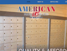 Tablet Screenshot of americanmailboxes.com